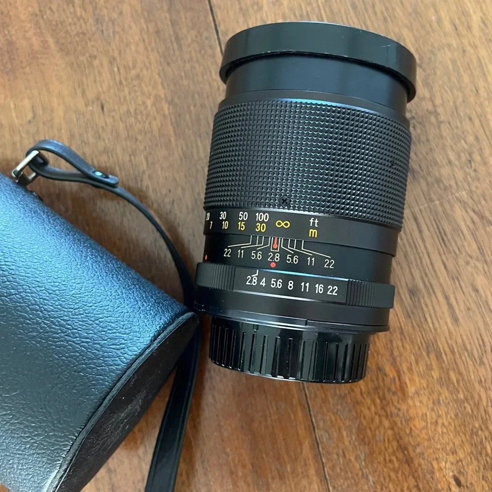 Vintage Kamero Auto 135mm f/2.8‎ Lens TESTED